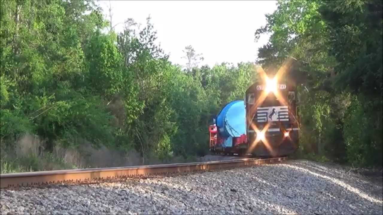 NS 057 H&W w/ WECX 800 Schnabel Car Waynesboro, GA 5/12/14
