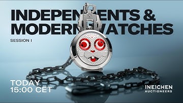 Session I: Independents & Modern Watches: Live Auction