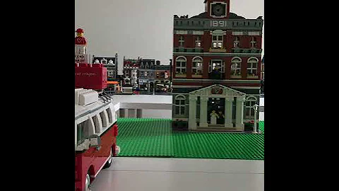 Train ride - Lego city - mini movie