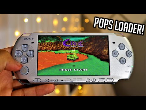 PSP Hacks: How To Install Pops Loader On 6.61 CFW! Run PS1 Games with any Firmware - September 2020!
