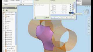 Autodesk Inventor 2010 training surface design