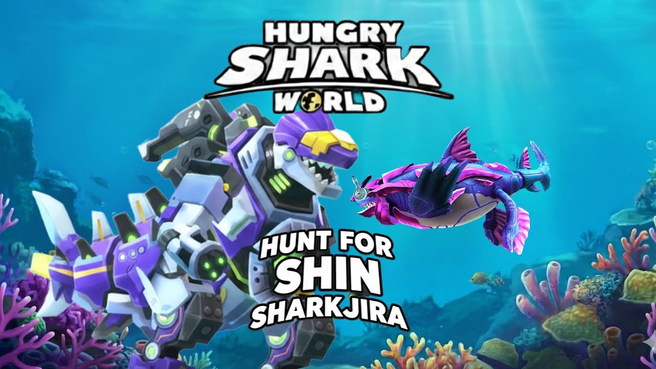 Hungry Shark World | Farming Pearls Until I Unlock Shin SharkJira | Final part