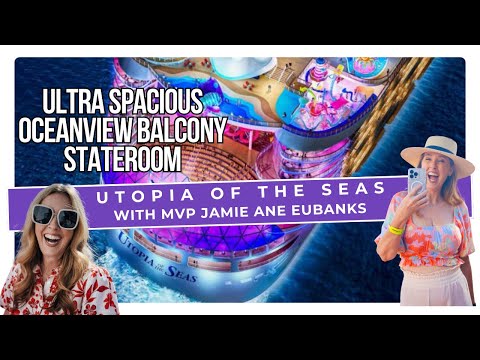 Utopia Of The Seas Ultra Spacious Oceanview Balcony Exclusive Look With MVP Jamie Ane Eubanks 