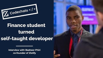 Finance student turns into self-taught developer | Codechats with Basheer Phiri | Zaio