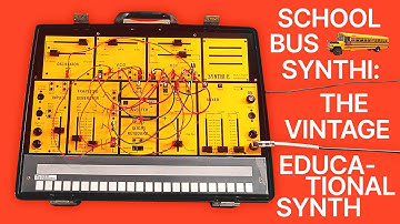School-bus-Synthi-E : The Vintage Educational Modular Synthesizer