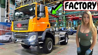 ⏩TATRA Truck Assembly🚚2024: Czechia plant [Production heavy trucks]😲How it's built? - Manufacturing
