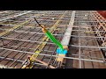 PT slab post tensioned slab design cable wire grout pipe first time on my channel