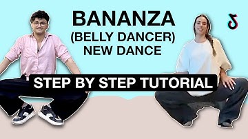 Bananza (Belly Dancer) Dance *STEP BY STEP TUTORIAL* (Beginner Friendly)