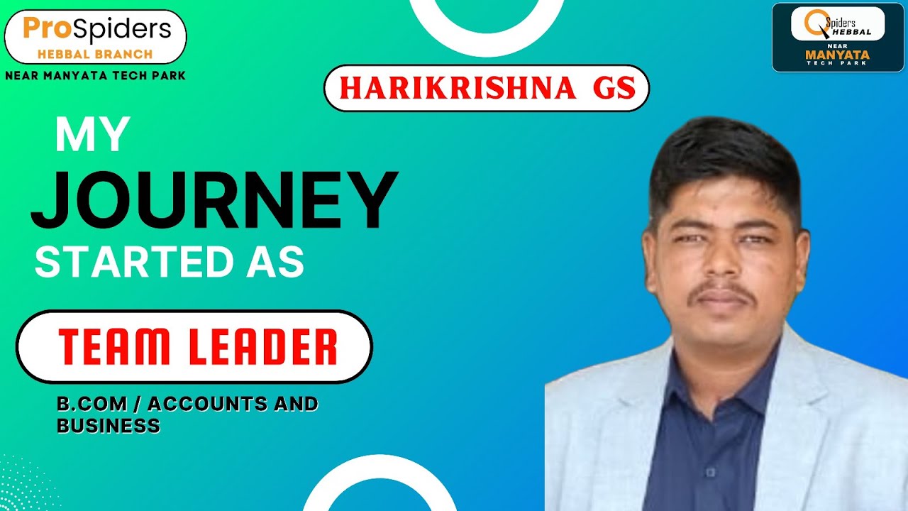 Join us in celebrating Harikrishna GS as he lands his dream job as an accountant!