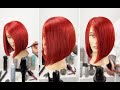 Classic Bob Haircut Tutorial With Graduation &amp; Layered Cutting Techniques