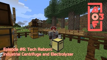 All of Fabric 3 #6 -  Tech Reborn: Industrial Centrifuge and Electrolyzer