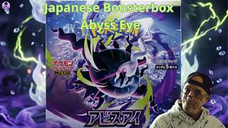 Pokemon Japanese Abyss Eye Boosterbox opening