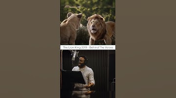 The Lion King (2019) - Behind The Voices #shorts #thelionking #lionking #lionking2019