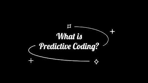 What is predictive coding？