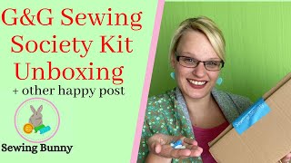 G \& G Sewing Society Kit \& other happy post