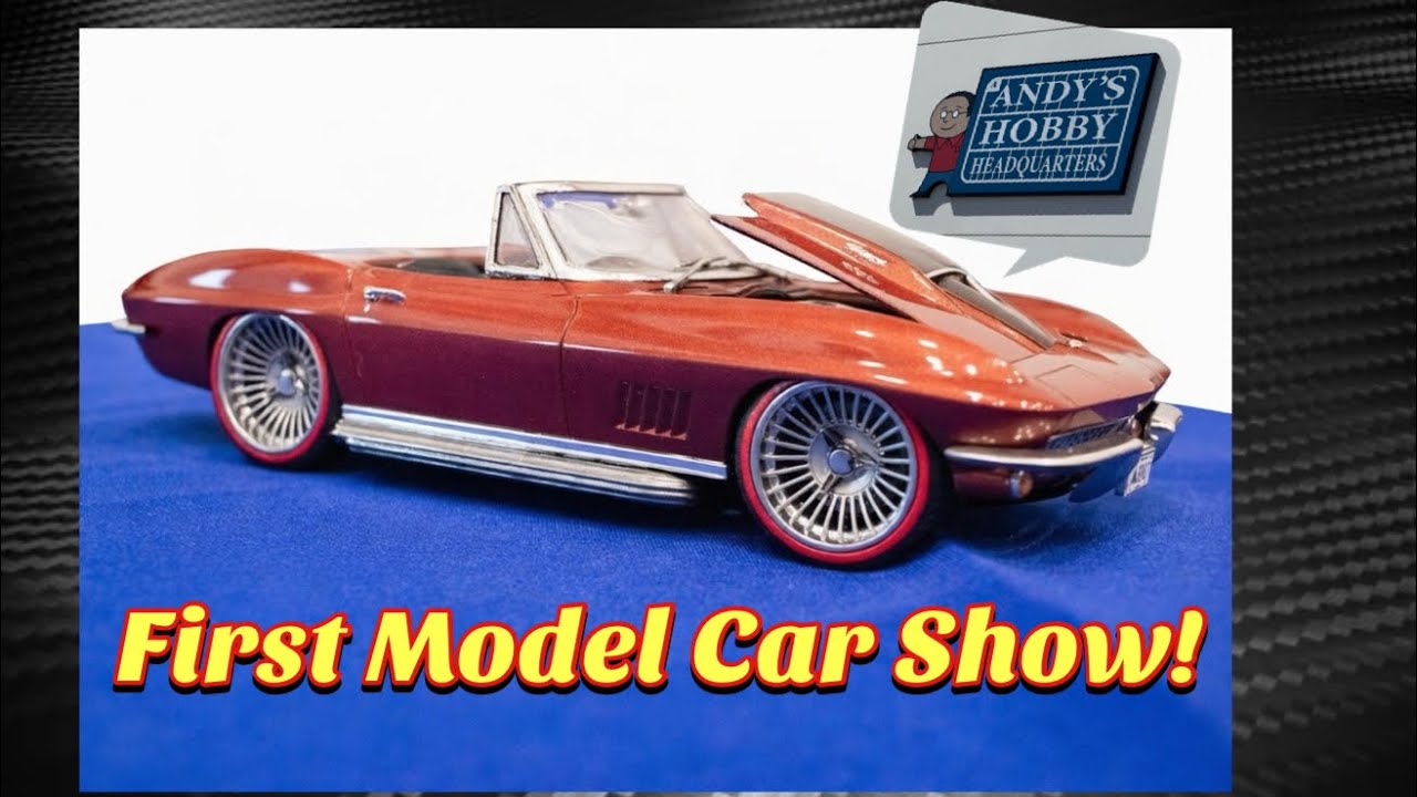 Первая выставка моделей автомобилей в штаб-квартире AndysHobby.