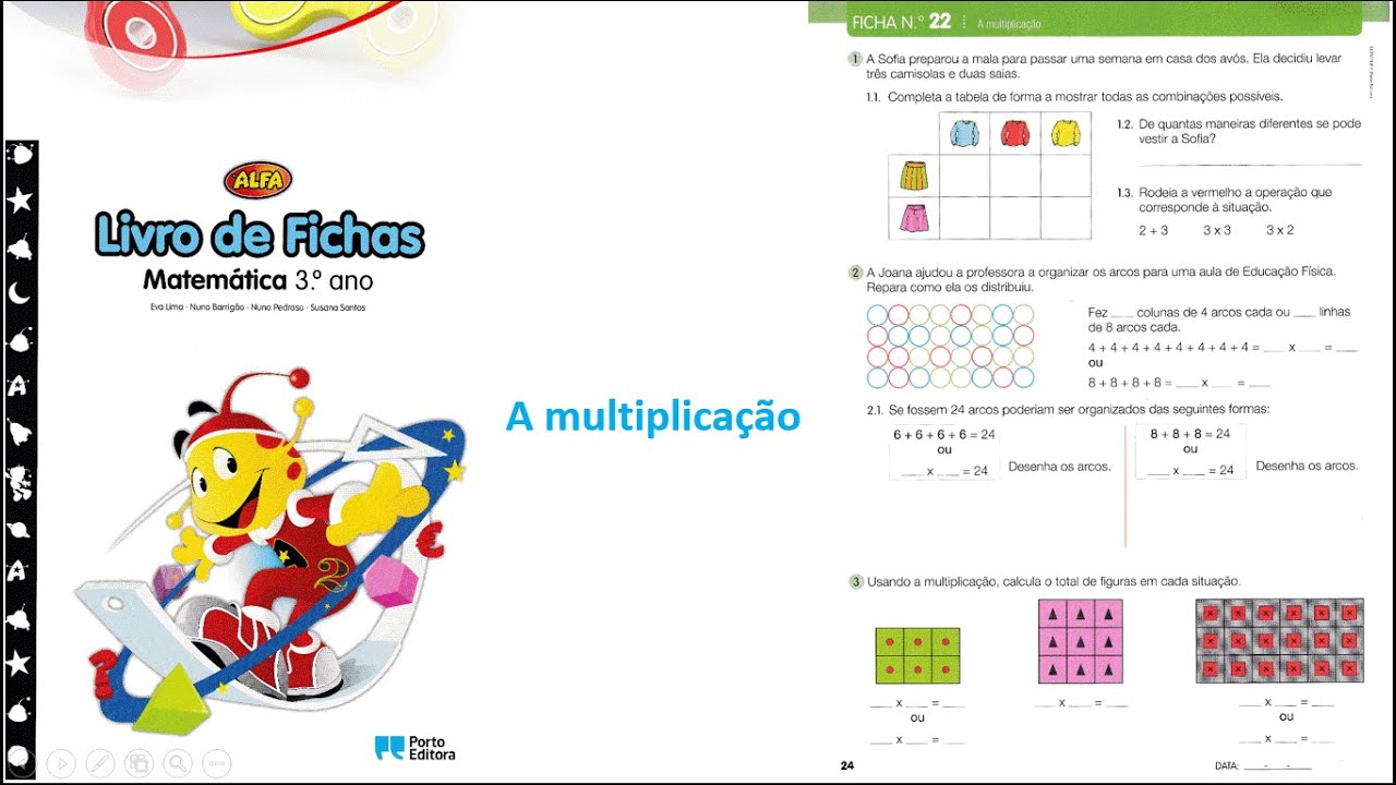 Multiplicação 3º ano