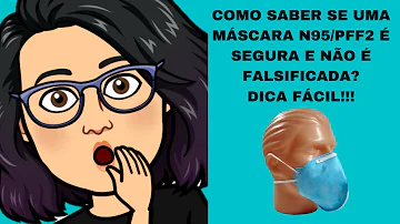 Como saber se máscara N95 é original?