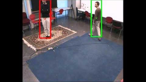 Real time multi-object tracking using multiple cameras - Lab 6 Sequence