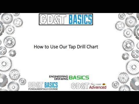 How To Use Our Tap Drill Chart