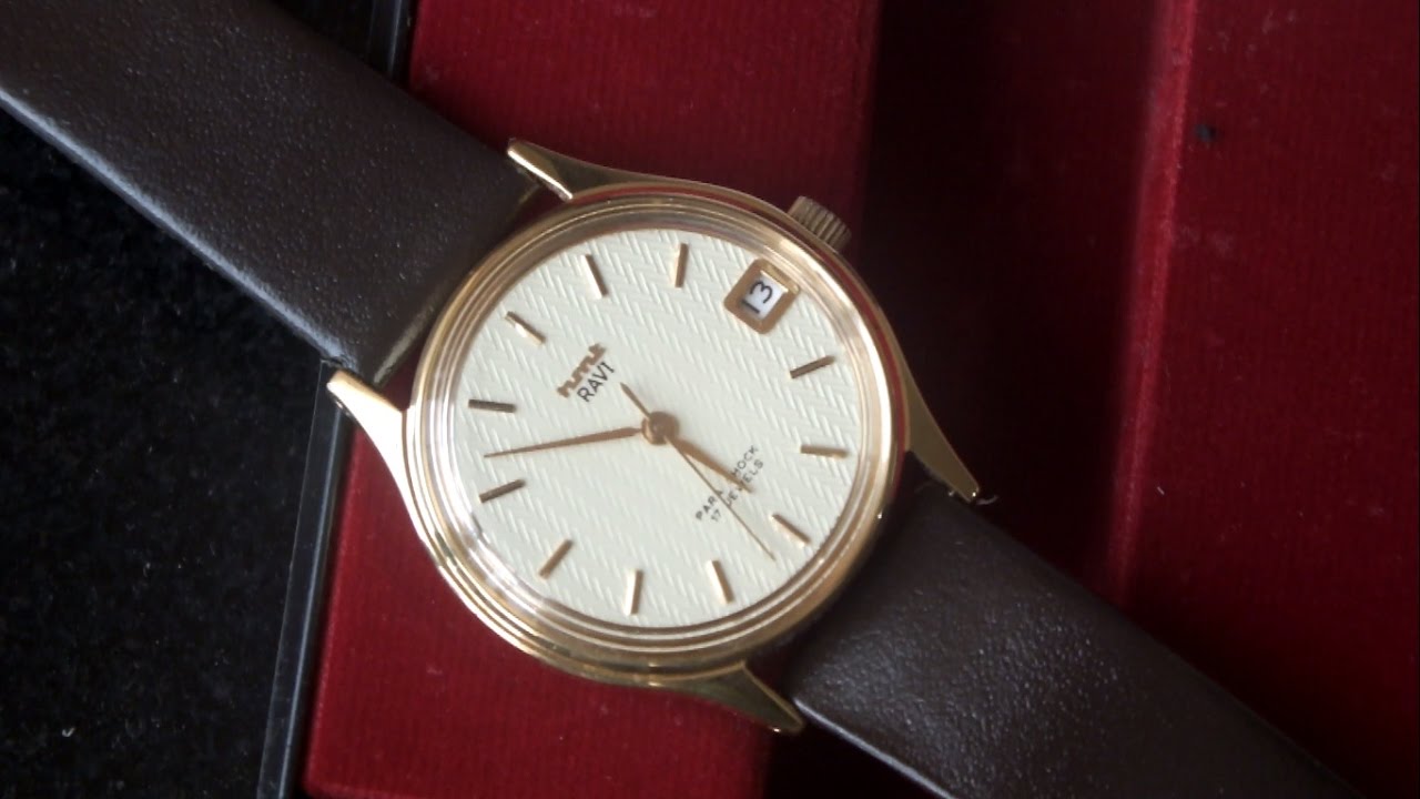 Hmt Ravi HMT Ravi dater watch - YouTube