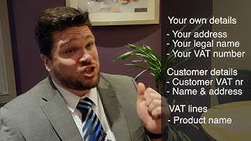 How to prepare a VAT Compliant Invoice in the UAE