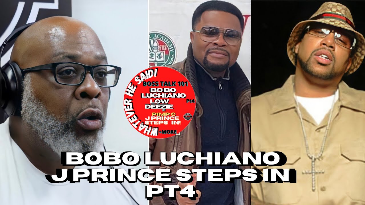 Bobo Luchiano on the Dude came to J Prince to get permission to kill Pimp C | Park Ave  (Part 4)