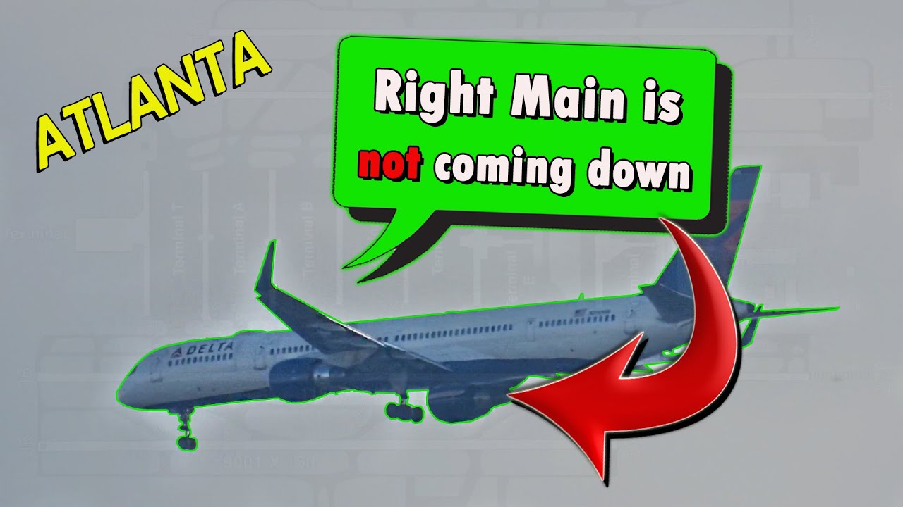 Delta B757 has LANDING GEAR STUCK UP Real footage by Matt Cochran