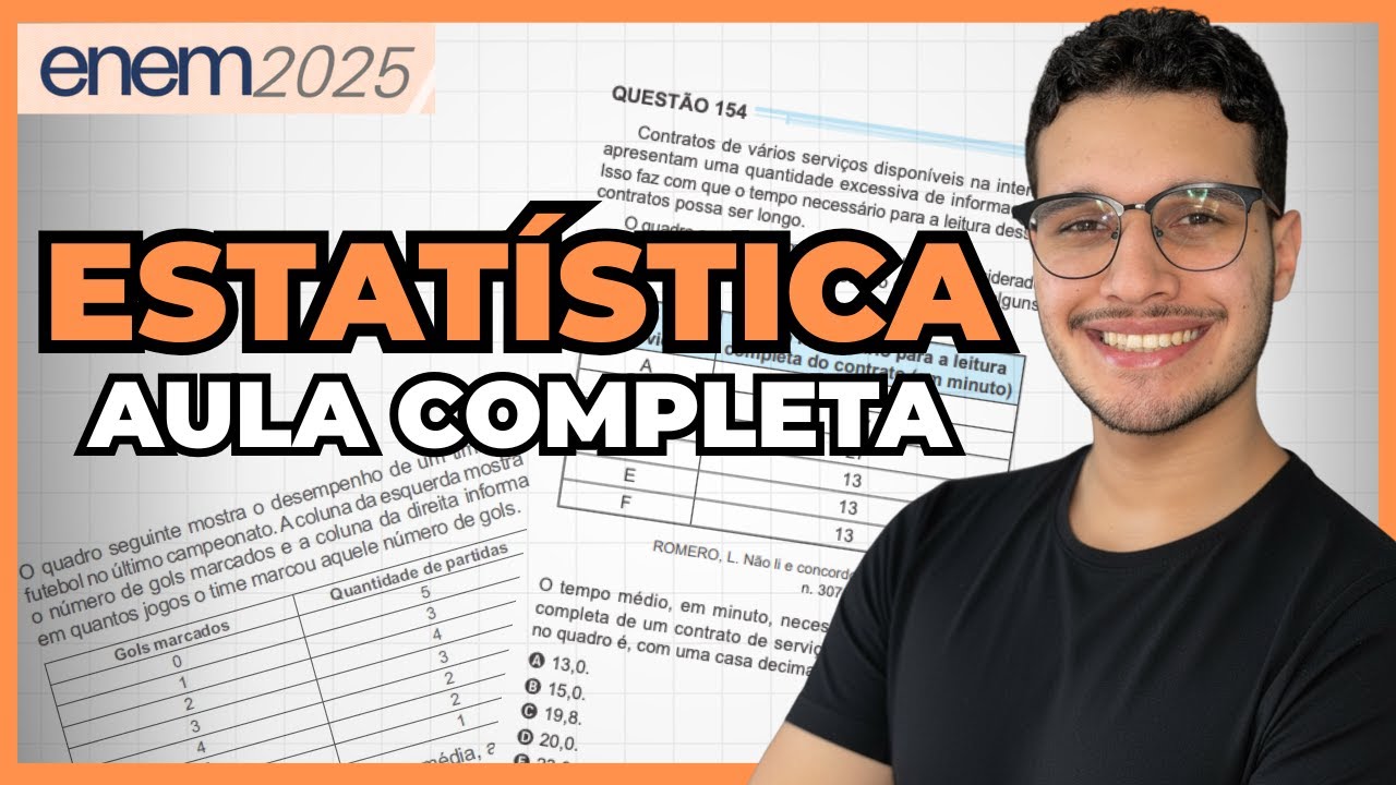 Estatística Para o ENEM: Tudo Que Você Precisa Saber - YouTube