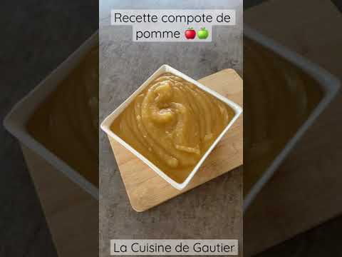 Recette Compote de pomme sur ma chaîne YouTube 🍎🍏