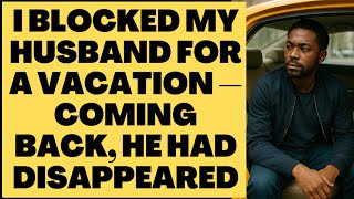 I blocked my husband during vacation — when I returned, he was gone