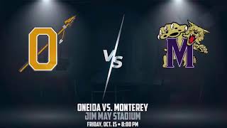Oneida vs Monterey