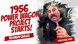 1956 Power Wagon: The First Client Project for Wildman Garage!