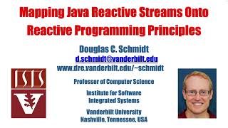 Mapping Java Reactive Streams Onto Reactive Programming Principles