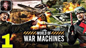 World of War Machines - WW2 Strategy Game || Android Gameplay Walkthrough