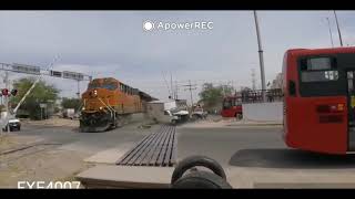 Train vs cars compilation!