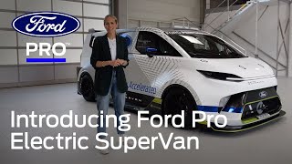 Ford Pro Electric SuperVan: Technology and Design