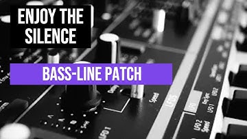 #depechemode   #enjoythesilence  Bassline in #nativeinstruments Massive