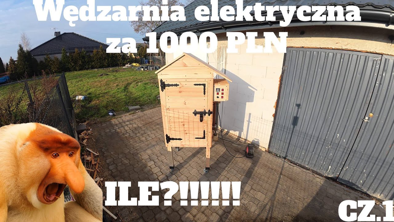 Wędzarnia elektryczna za 1000PLN cz.1 Obudowa wędzarni