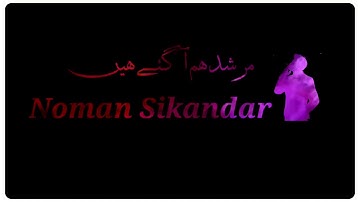 #Nomi Officials# Noman Sikandar Name status for whatsapp