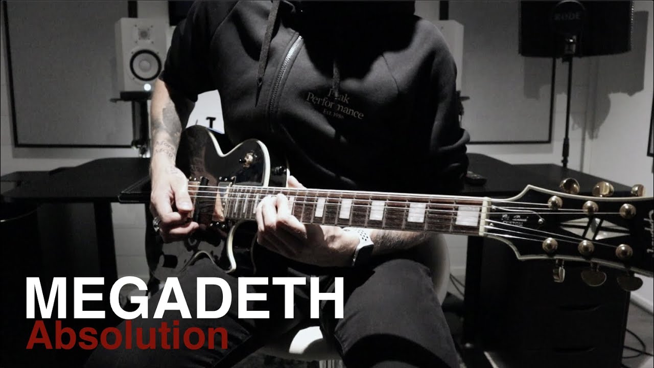 Megadeth - Absolution (Guitar cover) - YouTube