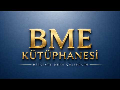 Birlikte Ders Çalışalım | 50/10 Pomodoro | 7/24 Açık BME Kütüphanesi | LGS YKS KPSS