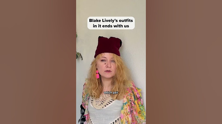 Blake Lively's Outfits in It Ends With Us