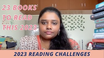 2023 Reading Challenge | Read 23 Books in 2023 | 23 Must-Read Books|Reading Challenge Announcement