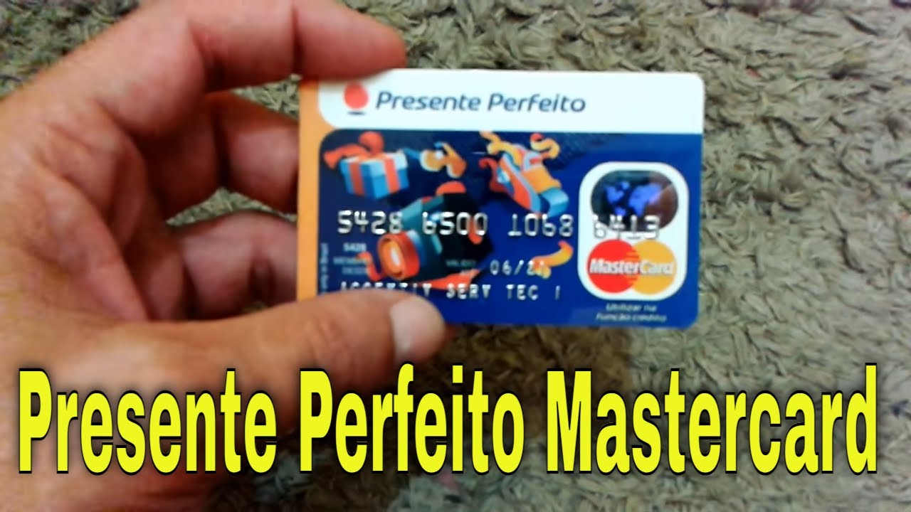 Presente Perfeito Mastercard . Oba ! - YouTube