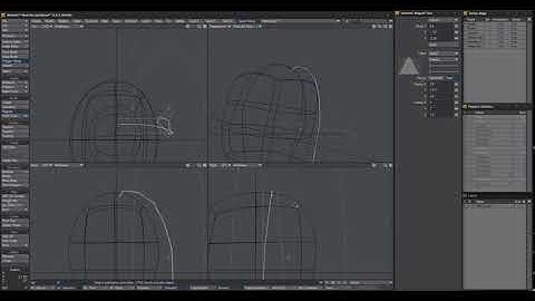 Lightwave 3D - Long Hair with Bullet Dynamics Jan. 2021
