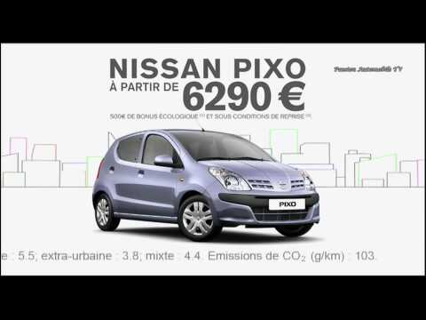 Publicité Nissan Pixo