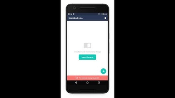 58. Customize the Snackbar