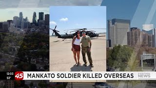 Mankato soldier killed in crash overseas
