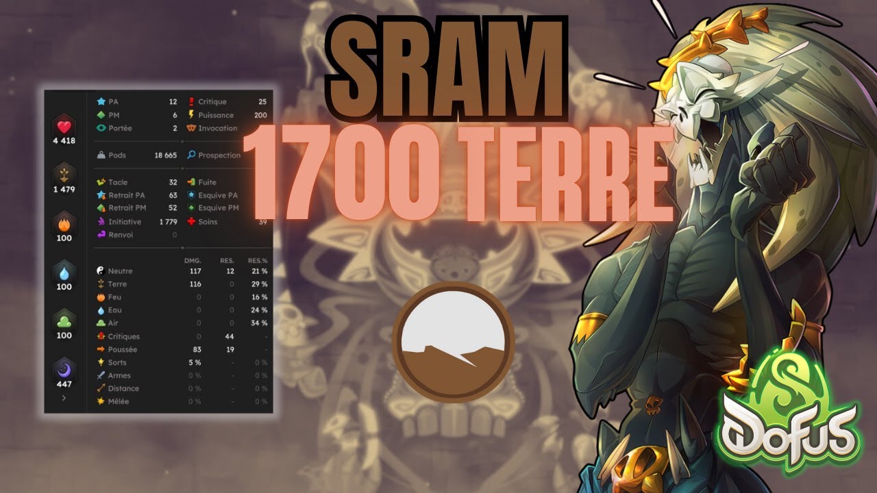 [DOFUS 3.0] - SRAM TERRE 200 - PvP 1vs1